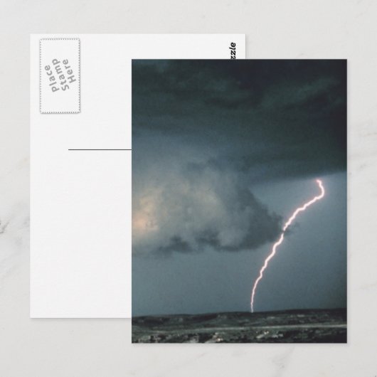 壁雲(稲妻) ポストカード (正面/裏面)