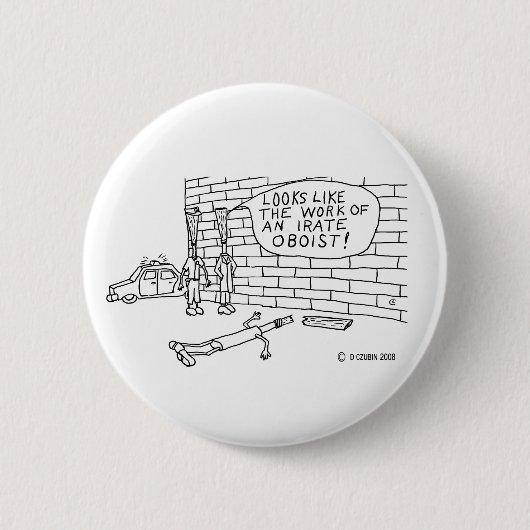 壁面試験 缶バッジ (正面)