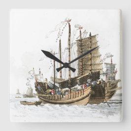 壁高品質時計 スクエア壁時計