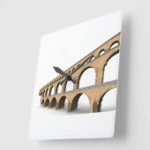 壁高品質時計 スクエア壁時計 (傾斜)