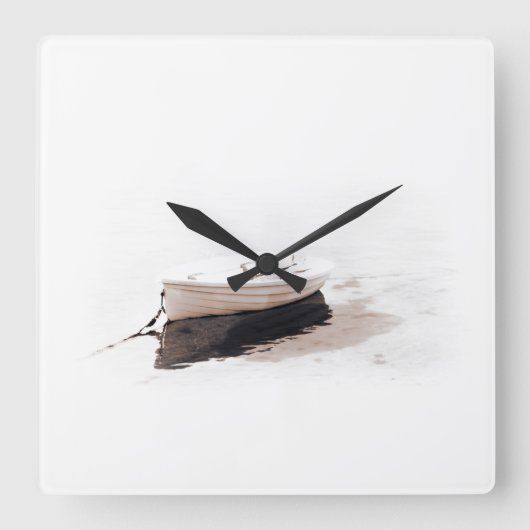 壁高品質時計 スクエア壁時計 (正面)