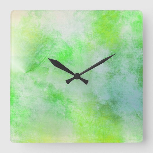 壁高品質時計 スクエア壁時計 (正面)