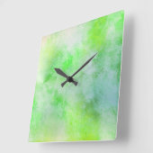 壁高品質時計 スクエア壁時計 (傾斜)