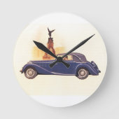 壁高品質時計 ラウンド壁時計 (正面)