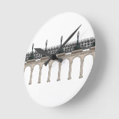 壁高品質時計 ラウンド壁時計 (傾斜)