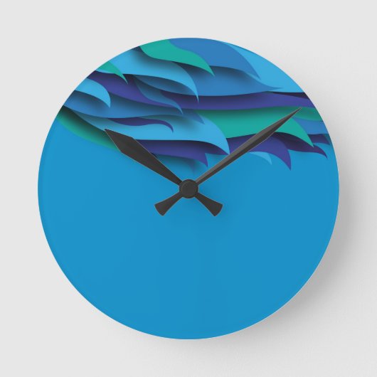 壁高品質時計 ラウンド壁時計 (正面)