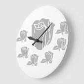 壁高品質時計 ラージ壁時計 (傾斜)