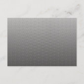 壁_の白黒の写真 エンクロージャーカード (裏面)