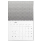 壁_の白黒の写真 カレンダー (1月 2027)