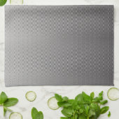 壁_の白黒の写真 キッチンタオル (折り畳み)