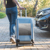 壁_の白黒の写真 シール (スーツケースインサイチュ)