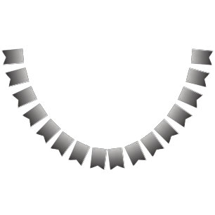 壁_の白黒の写真 バンティングフラッグ