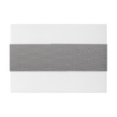 壁_の白黒の写真 招待状ベリーバンド (裏面例)