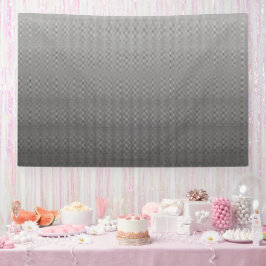 壁_の白黒の写真 横断幕