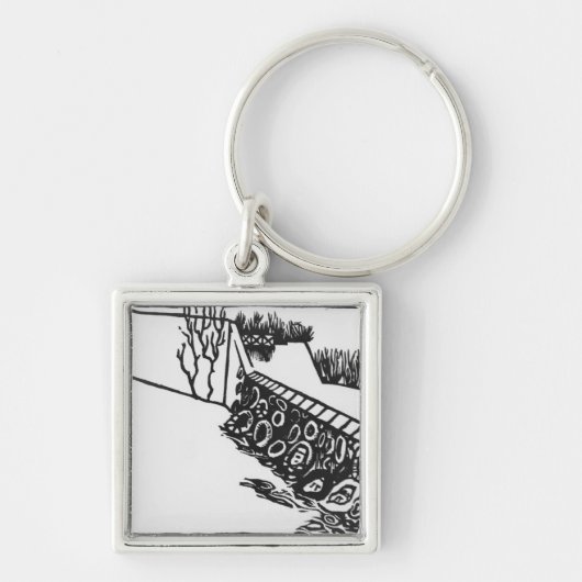 壁 キーホルダー (正面)