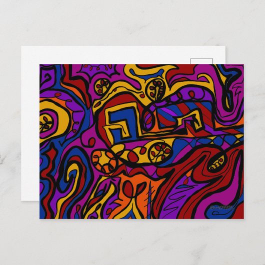 壁 ポストカード (正面/裏面)