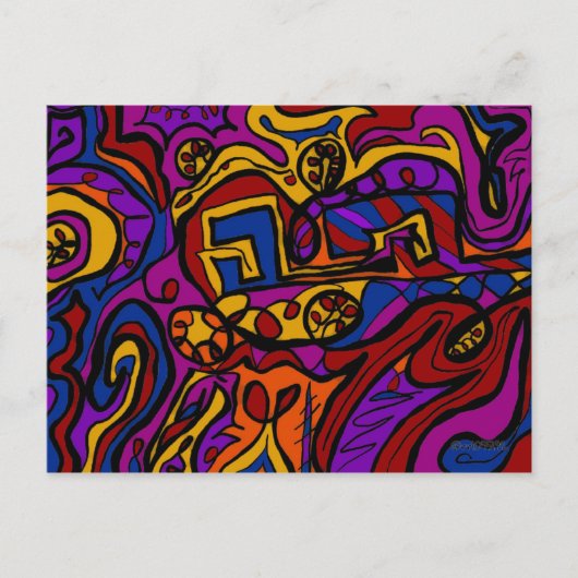 壁 ポストカード (正面)