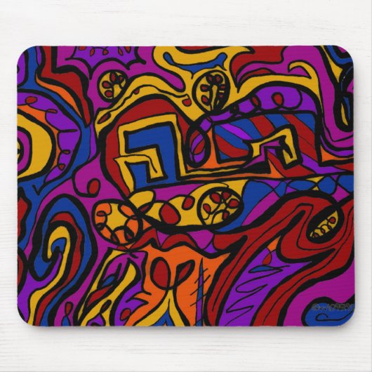 壁 マウスパッド (正面)