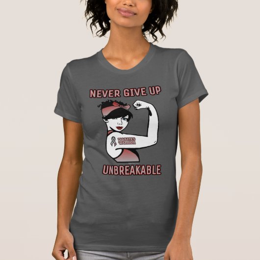 壊せない…糖尿病 Tシャツ (正面)