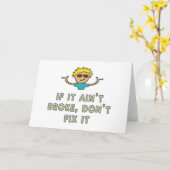 壊もしれてない直すな カード (黄色い花)