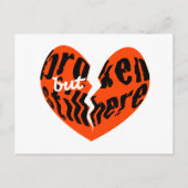 壊れたがまだハートはがき ポストカード (正面)
