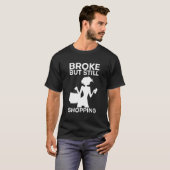 壊れたが静かなショッピング Tシャツ (正面フル)