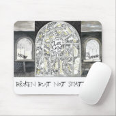 壊れたしかし粉砕されなかったマウスパッド マウスパッド (マウス)