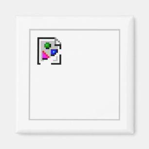 壊れたイメージJPG PNG GIF JPEG マグネット