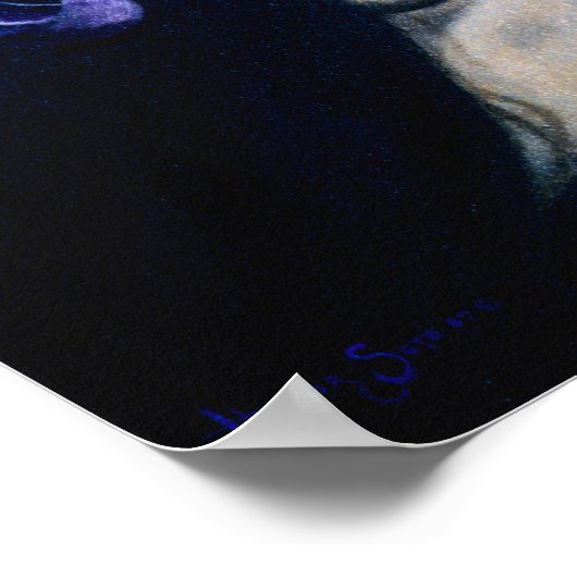 壊れたイーグルの女性 ポスター (角)