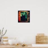 壊れたウィンドウ ポスター (キッチン)