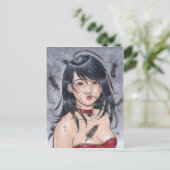 壊れたエンジェルポストカード ポストカード (スタンド正面)
