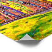 壊れたカヤック ポスター (角)