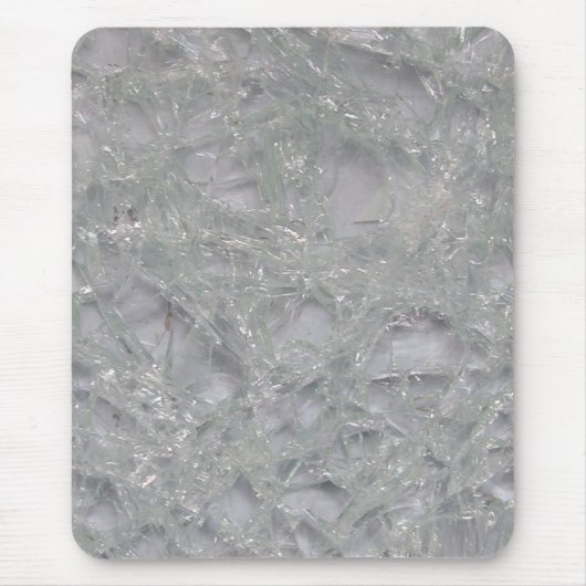 壊れたガラスマウスパッド マウスパッド (正面)