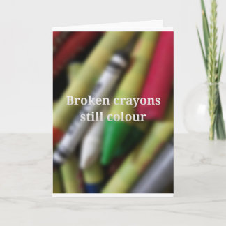 壊れたクレヨンの引用文 カード
