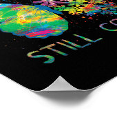 壊れたクレヨンはまだ精神的な健康を待ち受けている ポスター (角)