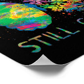 壊れたクレヨンはまだ精神的な健康を待ち受けている ポスター (角)