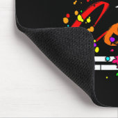 壊れたクレヨンはまだ色かわいいメンタルヘルス戦争 マウスパッド (コーナー)