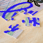 壊れたクレヨンはまだ色のパズル ジグソーパズル (側面)