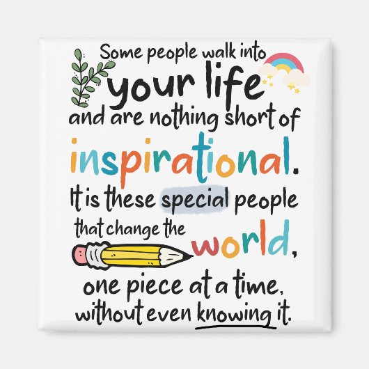 壊れたクレヨンはまだ色 マグネット (正面)