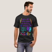 壊れたクレヨンはまだ色Tee自殺防止 Tシャツ (正面フル)