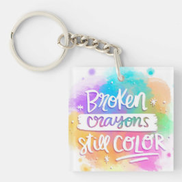 壊れたクレヨン キーホルダー