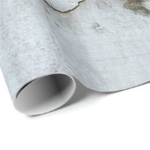 壊れたコンクリートブロックの壁 ラッピングペーパー (ロールコーナー)