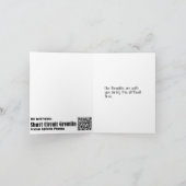 壊れたコンピュータの同情カード（私たちの考え） カード (内部)