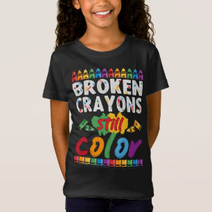 壊れたザリガニの色 Tシャツ