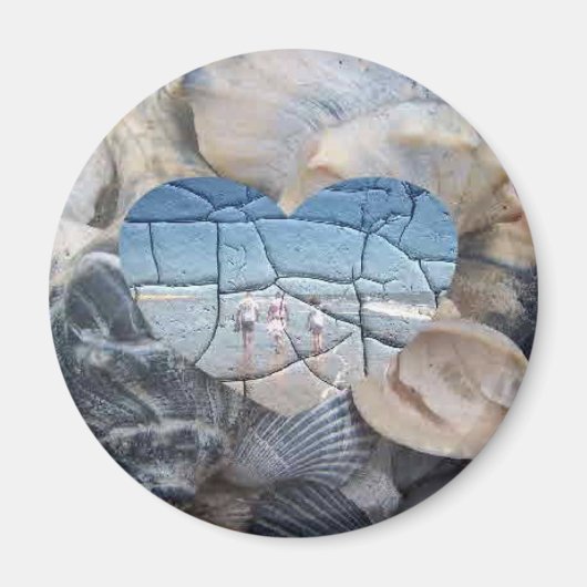 壊れたシェル マグネット (正面)