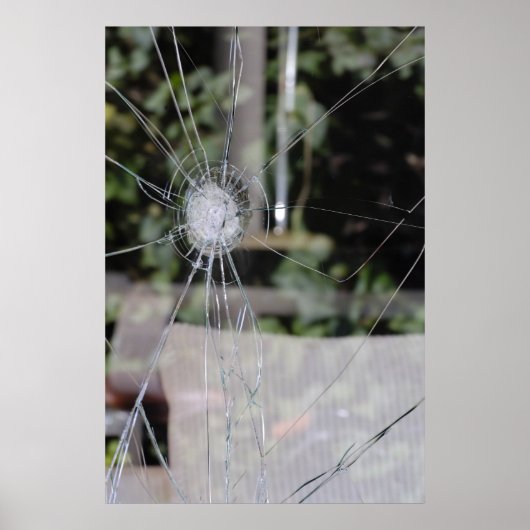 壊れたショーウィンドウのポスター ポスター (正面)