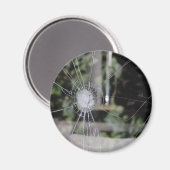 壊れたショーウィンドウの磁石 マグネット (正面/裏面)