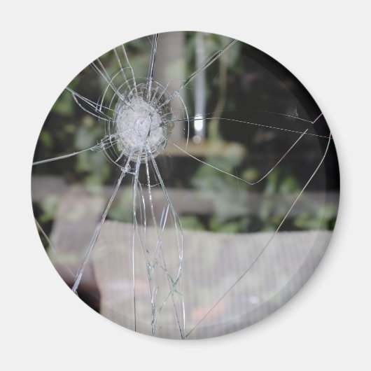 壊れたショーウィンドウ マグネット (正面)