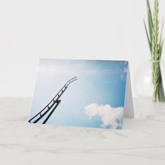 壊れたジェットコースター カード (正面)