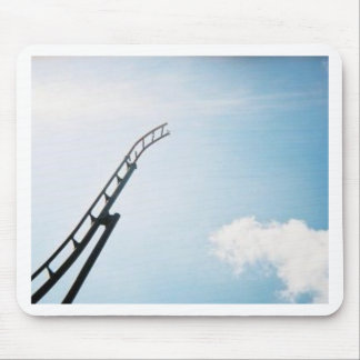 壊れたジェットコースター マウスパッド